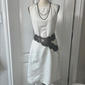 Spring Dress in an ivory color